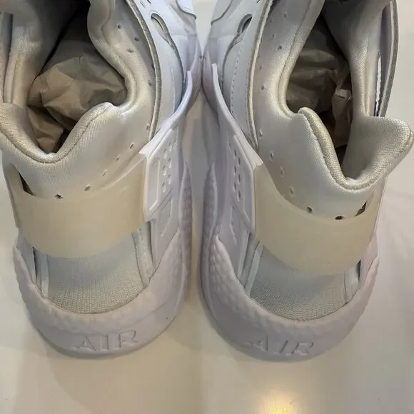 Men’s size Size 10- Nike Air Huarache Triple White Brand new